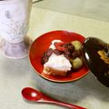 yuki808's cooksnap of when they made 簡単豆腐胡麻アイス＆抹茶白玉＆茹であずき.