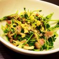 ＊Hiromi_f＊'s cooksnap of when they made ☆超簡単☆豆苗ベーコンしめじの卵炒め☆.