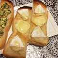 まっきー♪３７'s cooksnap of when they made 3種の！おつまみカマンベールトースト☆.