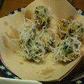 たんぽー's cooksnap of when they made サクふわ♡海老と枝豆の春雨揚げ.