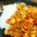 sacshige's cooksnap of when they made ＊トマト風味の野菜たっぷりドライカレー＊.