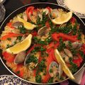 mynameisyuri's cooksnap of when they made 【簡単激ウマ】フライパンでパエリア.