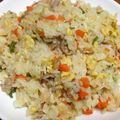 塩ポンヌ's cooksnap of when they made たけのこ煮入り炒飯.