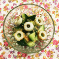 なつき☆ミ's cooksnap of when they made 時短！きゅうりとちくわの塩レモンあえ.