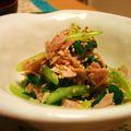 ゆずゆmama's cooksnap of when they made 青梗菜とツナのポン酢和え.