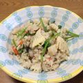 クック7OKRSR☆'s cooksnap of when they made せりの炊き込みご飯.