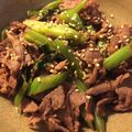 yuka_ca's cooksnap of when they made ☆セロリと牛肉の甘辛炒め★.