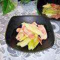 mielle's cooksnap of when they made セロリとベーコンの味噌炒め.