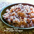 inyako's cooksnap of when they made 炊飯器で簡単に☆お赤飯.