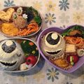 ちえこめし's cooksnap of when they made ディズニー　キャラ弁　マイクおにぎり.