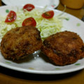 ツヨパパ's cooksnap of when they made 簡単♡揚げ焼きでメンチカツ.