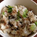 あやことちゃん's cooksnap of when they made 小松菜とシラスとおかかの醤油混ぜご飯　.
