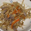 オズのオズマ姫's cooksnap of when they made シャキシャキ♪ﾚﾝｺﾝとごぼうのキンピラ.