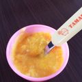 ちぇーた's cooksnap of when they made 離乳食・初期・中期■ヨーグルト・カボチャ.