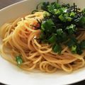 ハルニョッキ's cooksnap of when they made 明太子ガーリックバター醤油パスタ.