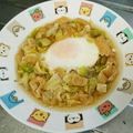 もぐ・ω・くま's cooksnap of when they made 春キャベツと油揚げのすごもり☆煮びたし.