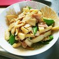 ｍiＫa's cooksnap of when they made たけのことベーコンのバター炒め.