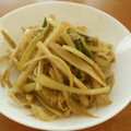 まゆみ母ちゃん's cooksnap of when they made 捨てないで♡独活の皮deきんぴら♡.