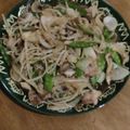 ミセスなちょーん's cooksnap of when they made 豚肉としめじで★ガーリックバター醤油炒め.