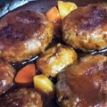 けぃこ。だぃご's cooksnap of when they made 絶品!!簡単うまうま煮込みハンバーグ♪.