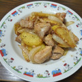 こた★りゅう's cooksnap of when they made ✿鶏肉＆ポテトのにんにく黒胡椒炒め✿.
