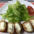 すだっちちー's cooksnap of when they made 豚しそ巻き豆腐カツ.