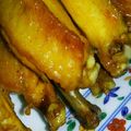 あけぴい's cooksnap of when they made おつまみに♫手羽中の甘辛煮.