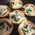 クックJ6BQ4V☆'s cooksnap of when they made 包丁いらずで簡単！餃子の皮ピザ.