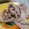 クックP3Z5B5☆'s cooksnap of when they made 人参まるごと1本！冷しゃぶリボンサラダ.
