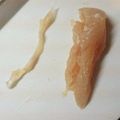 nontan0201's cooksnap of when they made 超簡単肉屋さんの優しいササミさばき方.