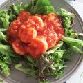 ひろと＾＿＾ママ's cooksnap of when they made お手軽中華☆エビチリ.