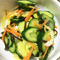 db部みぃ's cooksnap of when they made 速攻・簡単＊キャベツときゅうりの浅漬け＊.