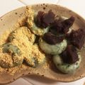 Piyorio's cooksnap of when they made よもぎ団子.