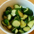 クックO8KJCW☆'s cooksnap of when they made 簡単！中華きゅうり.