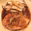 miumiuymym's cooksnap of when they made オニオンオイスターソースのサーモンソテー.