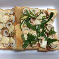 たかとと's cooksnap of when they made 梅マヨたけのこスティックサンド.