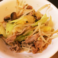 丸々だいすけ's cooksnap of when they made ☆豚ﾊﾞﾗ肉ともやしの焼肉ﾀﾞﾚ炒め☆.