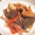 たなかno's cooksnap of when they made 鶏もも入り＊きんぴら煮.