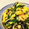 ぽちゃもちゃ子's cooksnap of when they made 失敗しない！フワフワ卵のニラ玉♡.