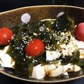chirokoka's cooksnap of when they made ワカメと豆腐のさっぱりサラダ.