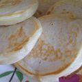 kinako10's cooksnap of when they made ヨーグルトで超簡単もちもちパンケーキ.