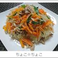 ちょこ☆ちょこ's cooksnap of when they made 焼きビーフン.