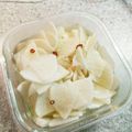 pinkyume's cooksnap of when they made 大根のお漬け物.