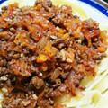 two_moons's cooksnap of when they made トマト過ぎないミートソース.