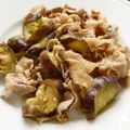 スタイリッシュママ's cooksnap of when they made なすと豚肉の味噌炒め.
