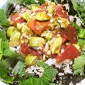 gatera's cooksnap of when they made マグロ切り落としで作るカリフォルニア丼.