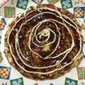 クックME9UUX☆'s cooksnap of when they made ダイエット素材でまんぷくお好み焼き.