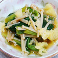 ゆんのぉぉぉ's cooksnap of when they made ＊小松菜と天かすの煮浸し＊.