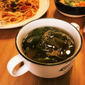 ＊ＡＫＯＲＩ＊'s cooksnap of when they made 簡単♪ほうれん草と玉ねぎワカメのお吸い物.