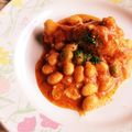 らむち＠カリメロ女子's cooksnap of when they made 手羽元とひよこ豆のトマト煮.